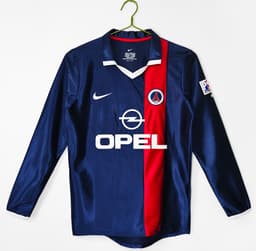 Paris Saint-Germain Retro Shirt 2001/02 Home Long Sleeve — photo 1