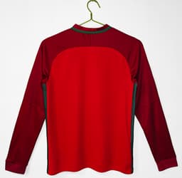 Portugal Retro Shirt 2016 Home Long Sleeve — photo 3
