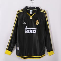 Real Madrid Retro Shirt 1999/01 Away Long Sleeve — photo 1