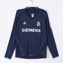 Real Madrid Retro Shirt 2005/06 Away Long Sleeve — photo 1