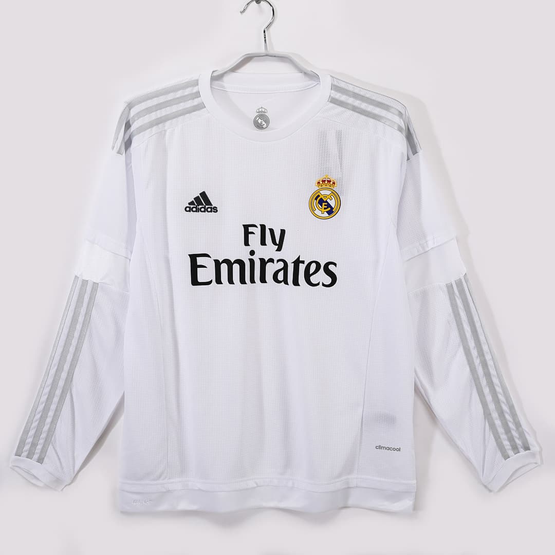 Real Madrid Retro Shirt 2015/16 Home Long Sleeve — photo 1