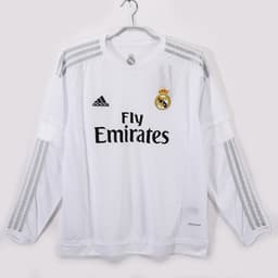 Real Madrid Retro Shirt 2015/16 Home Long Sleeve — photo 1