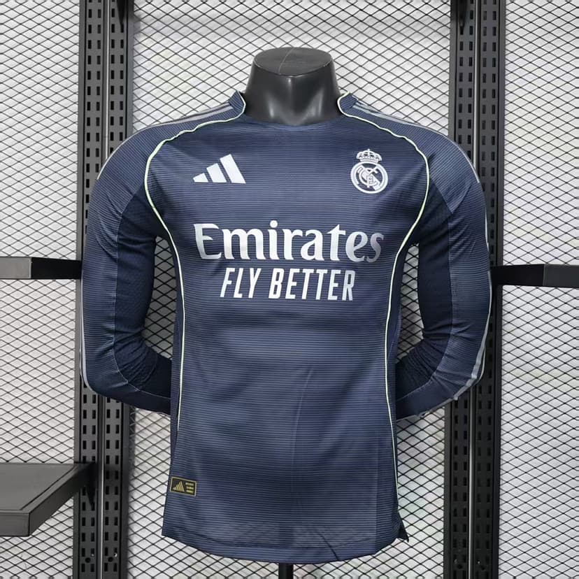 Real Madrid Away Jersey Long Sleeve — photo 1