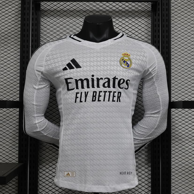 Real Madrid Home Jersey Long Sleeve — photo 1