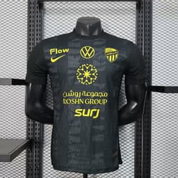 Al Ittihad Black Retro Jersey — photo 1