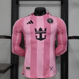 Inter Miami Pink Retro Jersey Long Sleeve — photo 1
