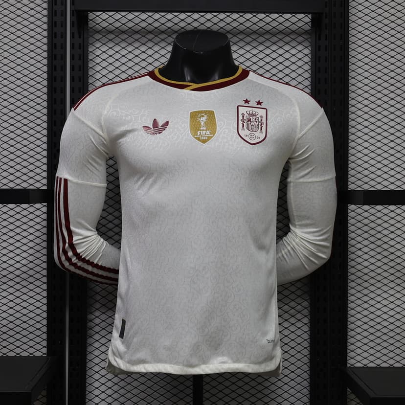 Spain Away Jersey World Cup Long Sleeve — photo 1