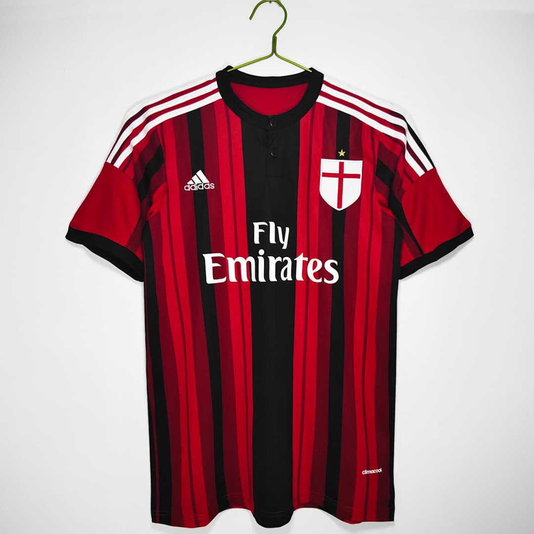 AC Milan Retro Shirt 2014/15 Home — photo 1