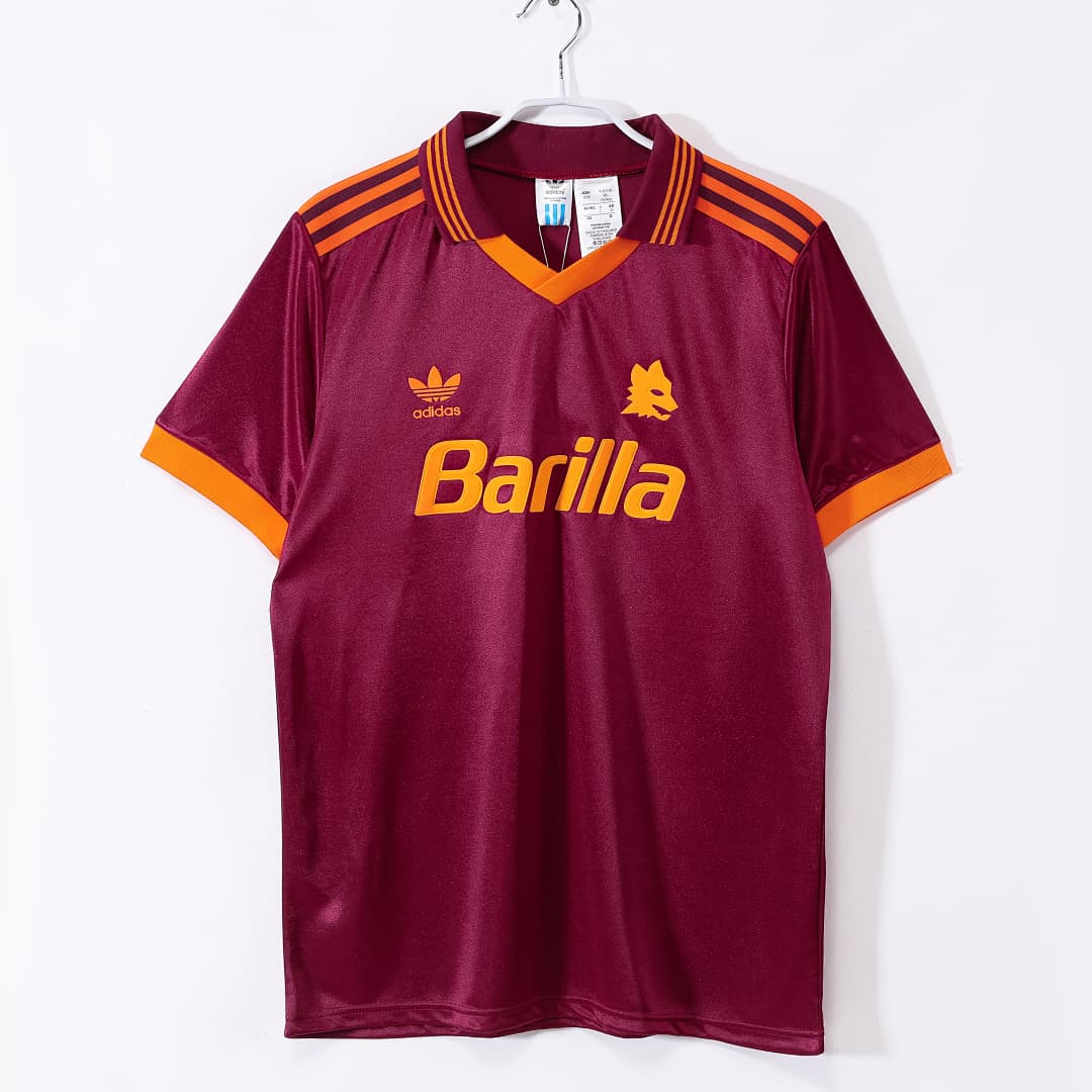 AS Roma Retro Shirt 1992/94 Home — photo 1