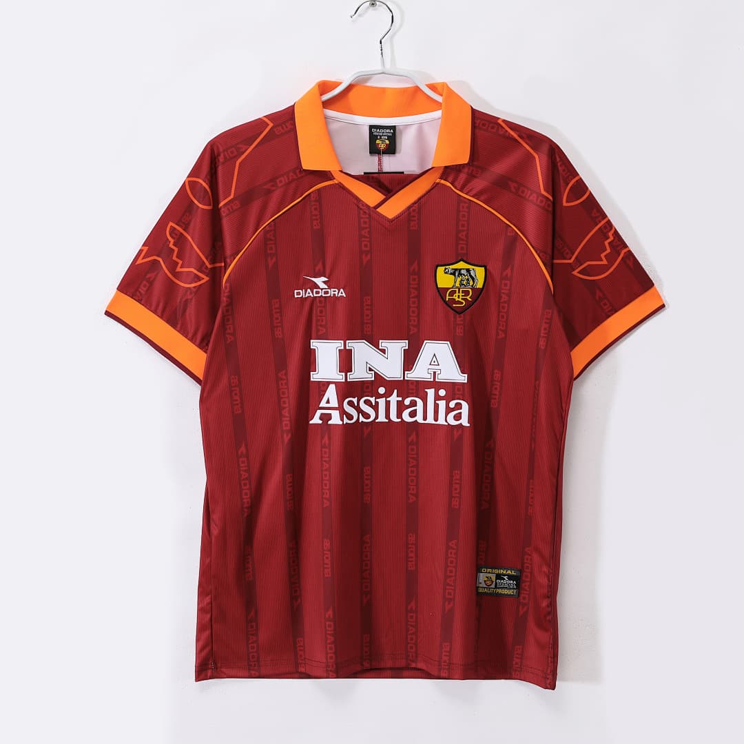 AS Roma Retro Shirt 1999/00 Home — photo 1