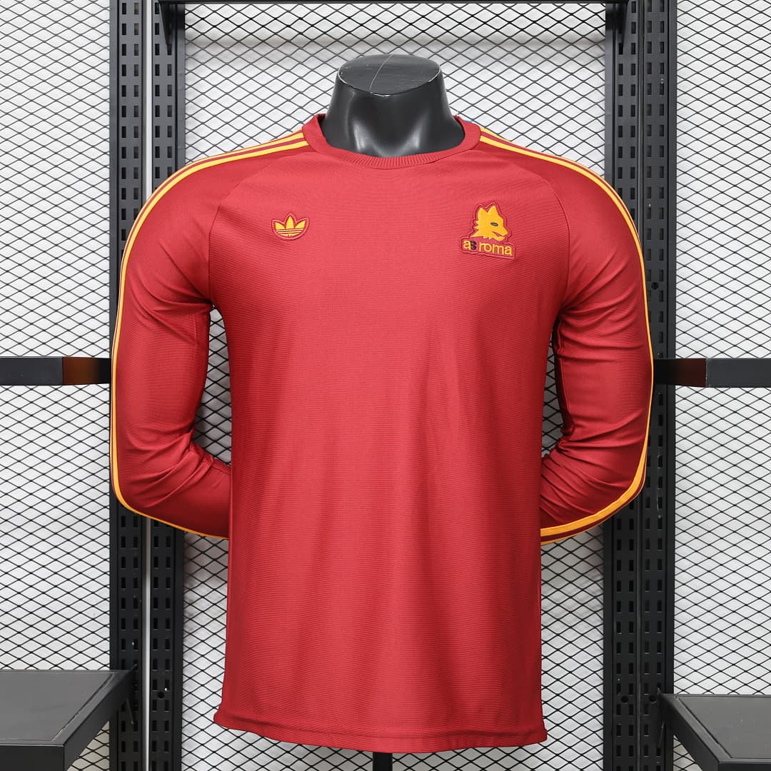 AS Roma Retro Jersey Long Sleeve — photo 1