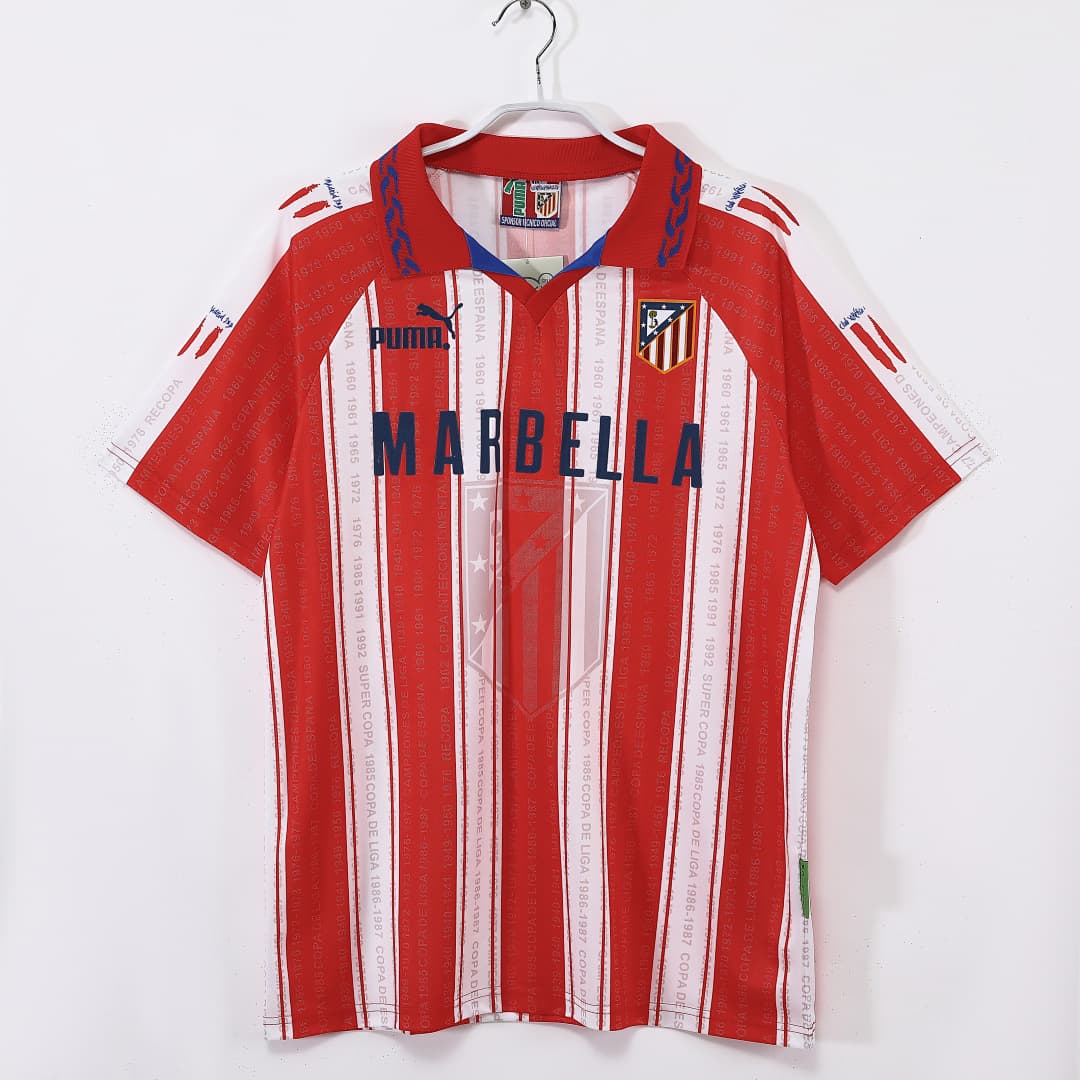 Atletico Madrid Retro Shirt 1995/96 Home — photo 1