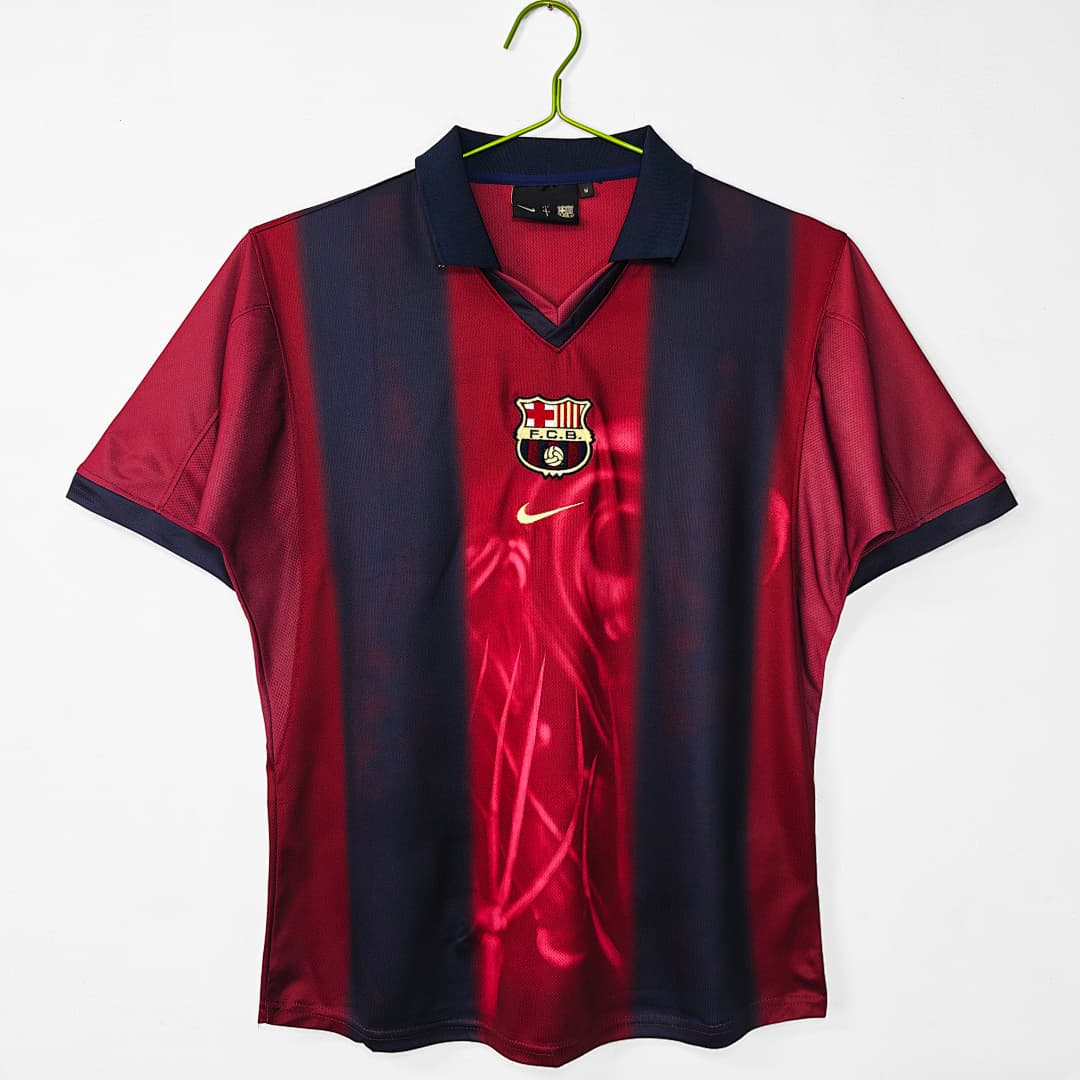 Barcelona Retro Shirt 2000/01 Home — photo 1