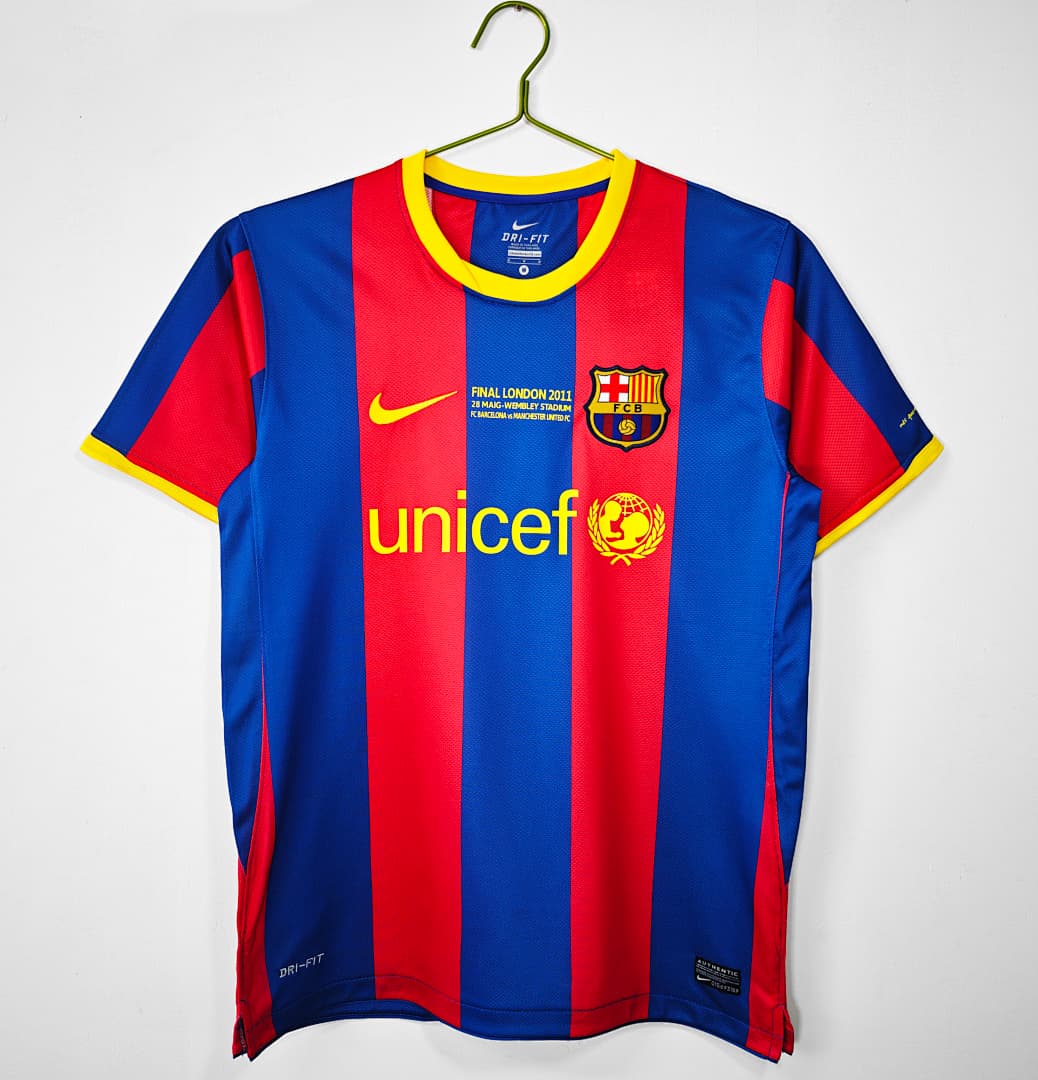 Barcelona Retro Shirt 2010/11 Home — photo 1