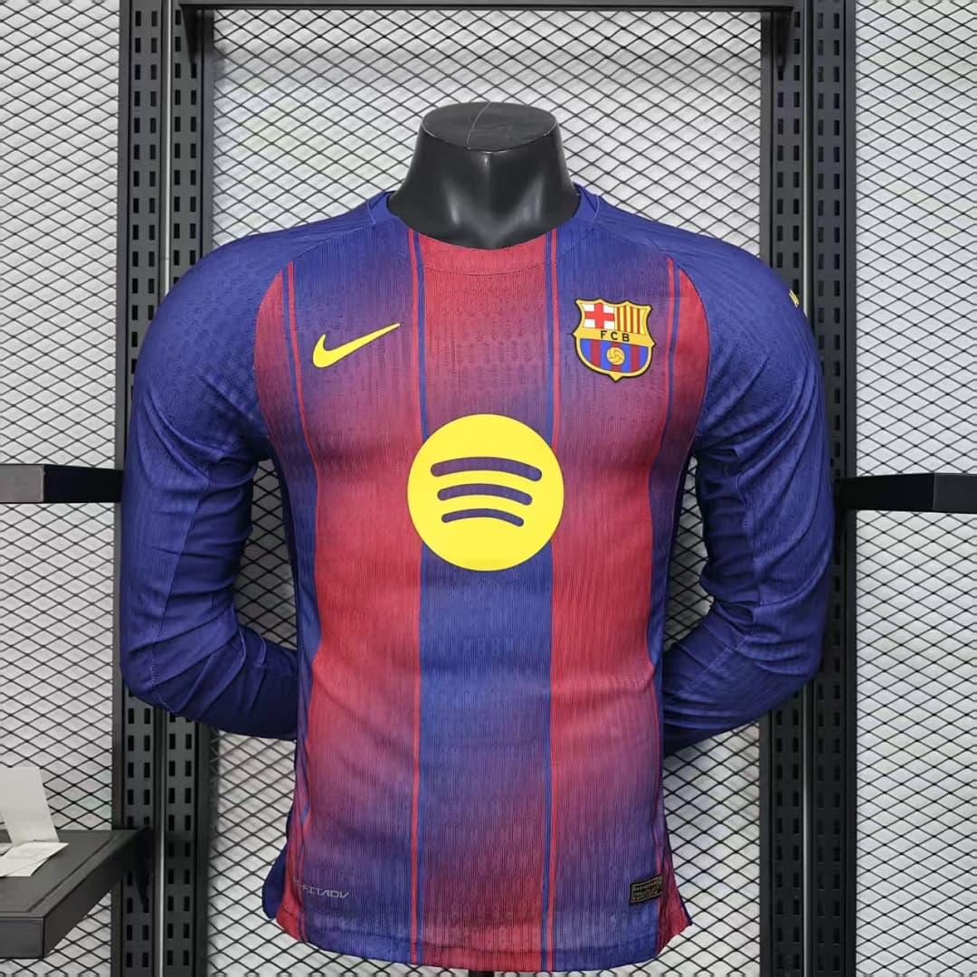 Barcelona Home Jersey 2025/26 Long Sleeve — photo 1