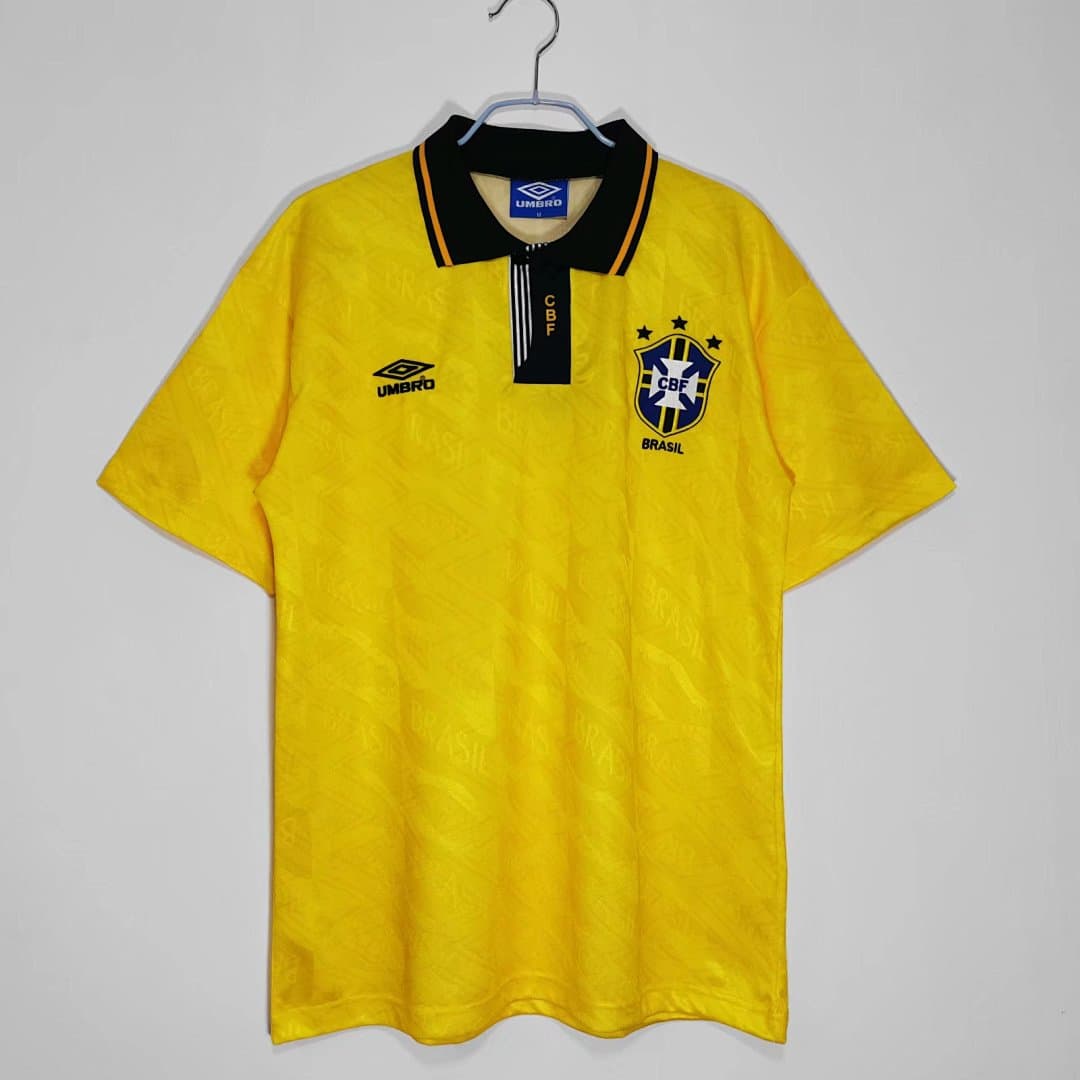 Brazil Retro Shirt 1991/93 Home — photo 1