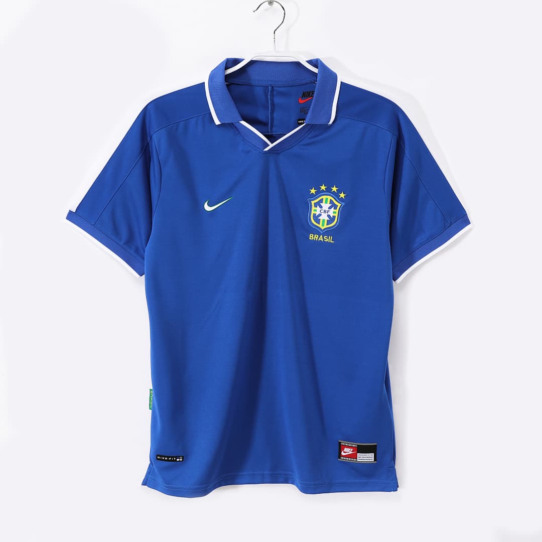 Brazil Retro Shirt 1997 Away — photo 1