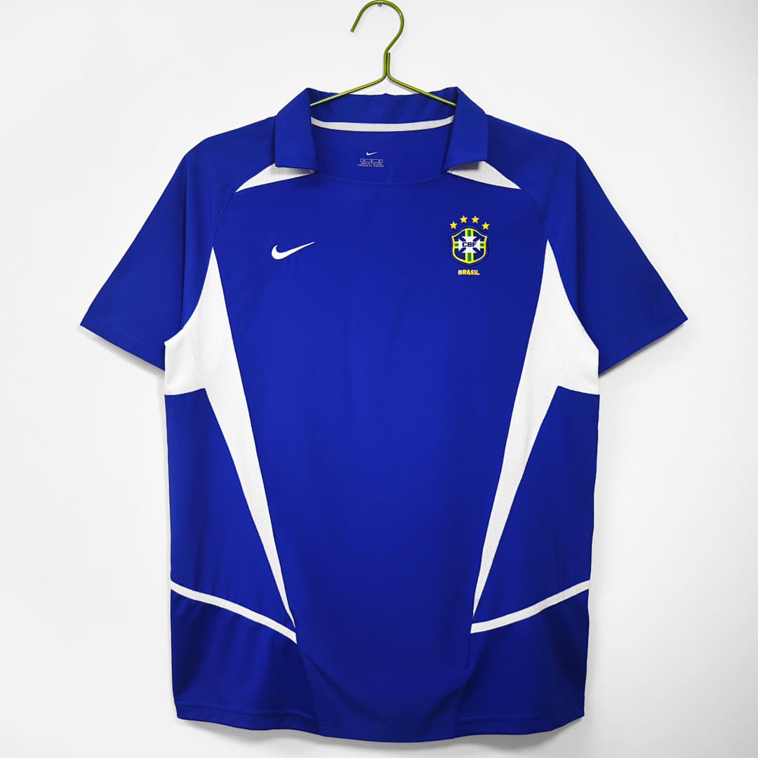 Brazil Retro Shirt 2002 Away — photo 1