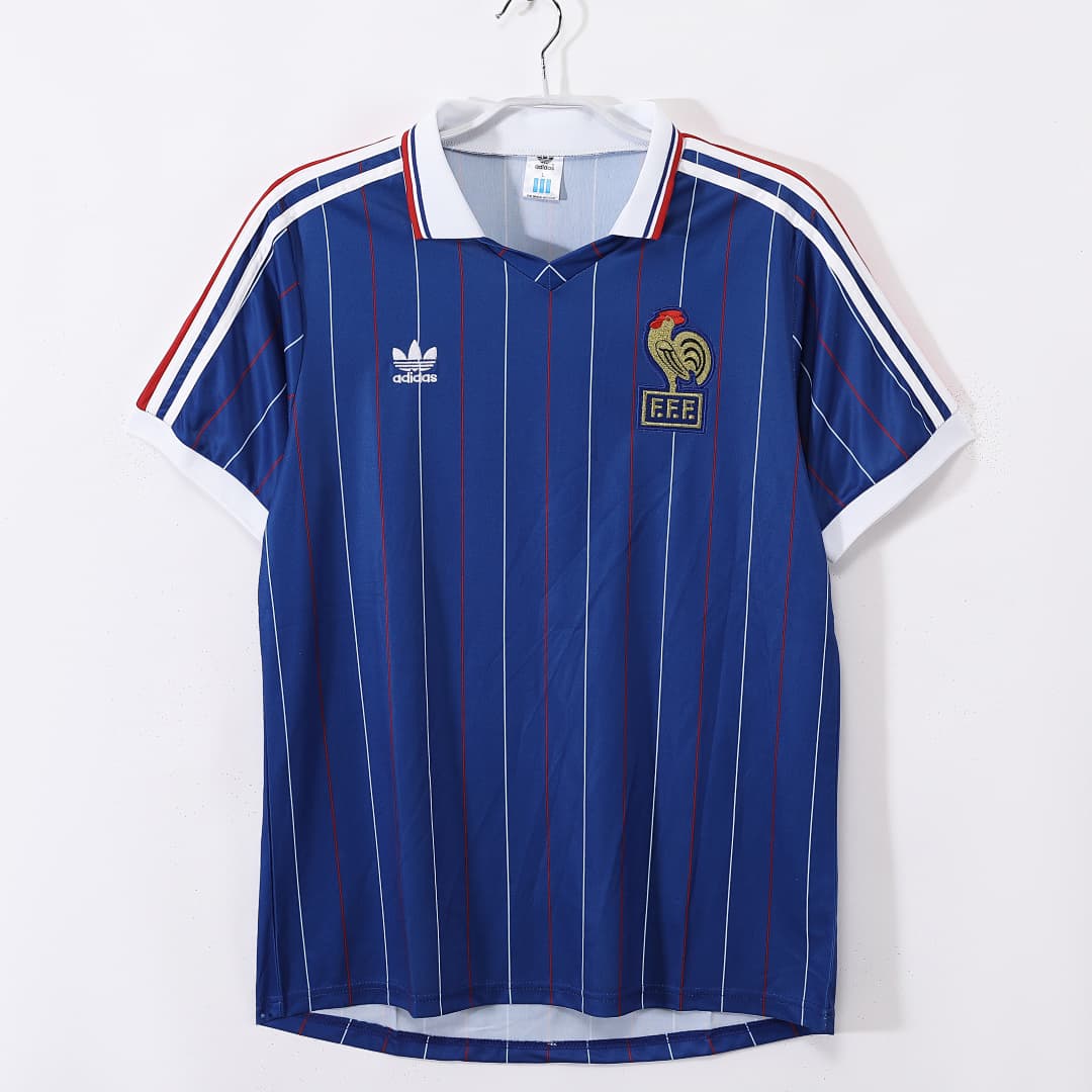 France Retro Shirt 1982 Home — photo 1
