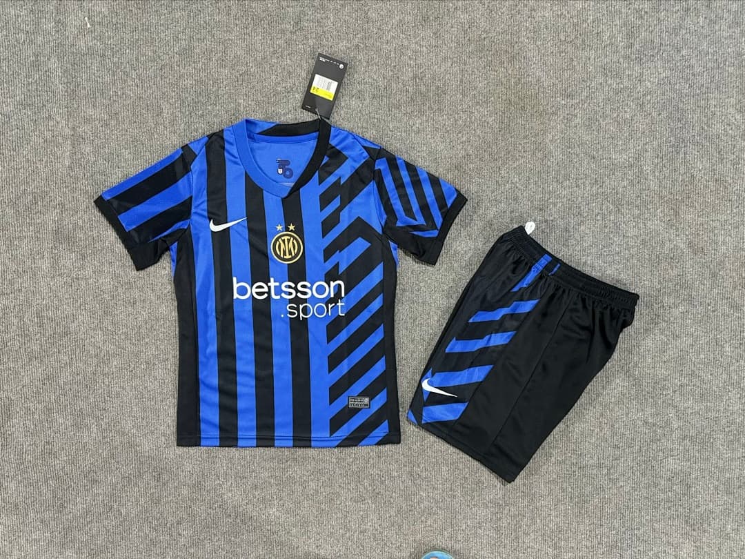 Inter Milan Home Kit for Kids 2024/25 — photo 1