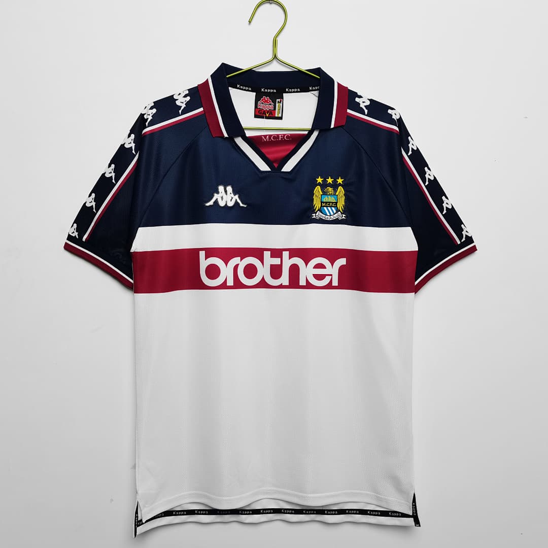 Manchester City Retro Shirt 1997/98 Away — photo 1