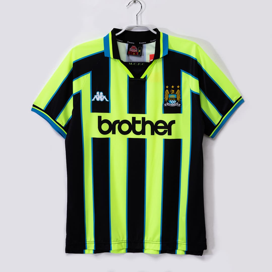 Manchester City Retro Shirt 1998/99 Away — photo 1