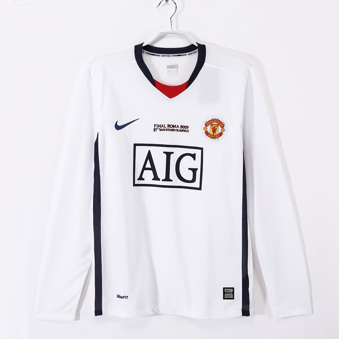 Manchester United Retro Shirt 2008/09 Away Long Sleeve — photo 1