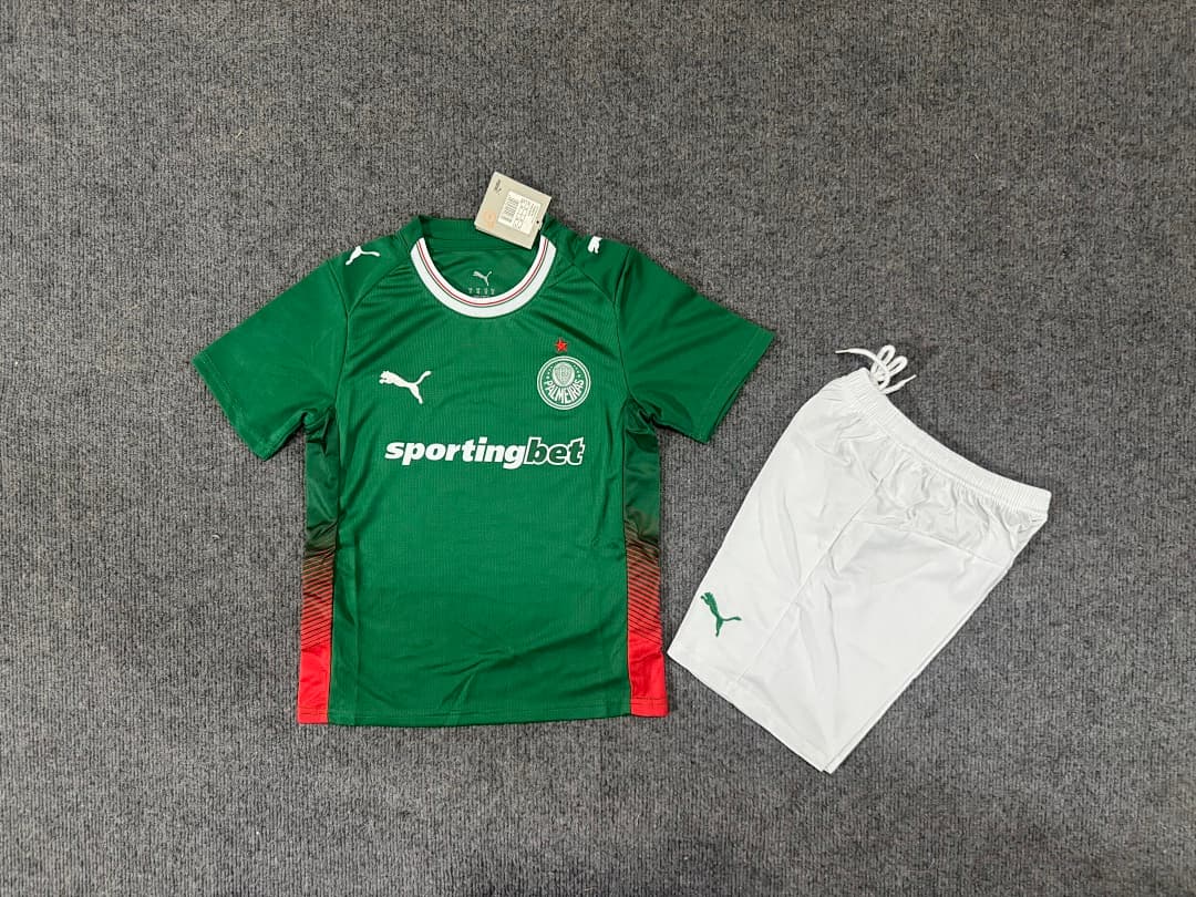 Palmeiras Home Kit for Kids 2026/27 — photo 1