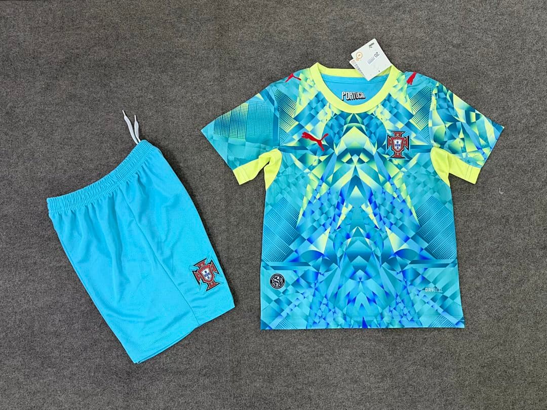 Portugal Goalkeeper Kit for Kids 2026 — photo 1
