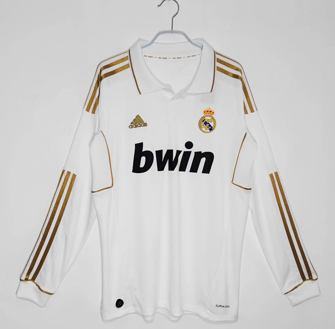 Real Madrid Retro Shirt 2011/12 Home Long Sleeve — photo 1