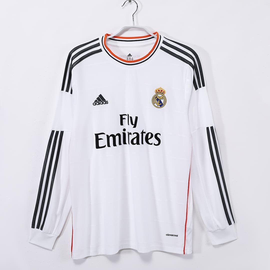 Real Madrid Retro Shirt 2013/14 Home Long Sleeve — photo 1