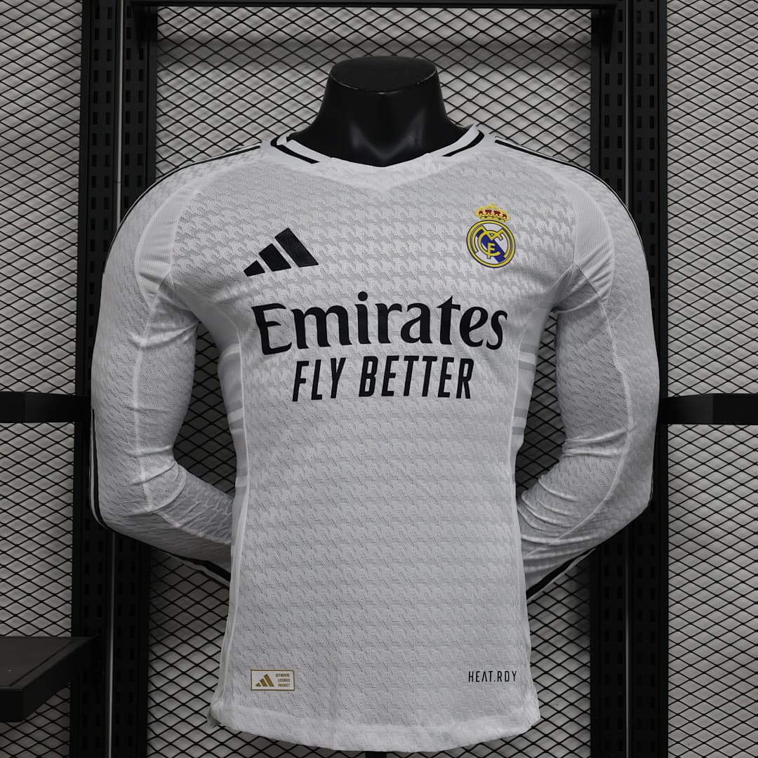 Real Madrid Home Jersey Long Sleeve — photo 1