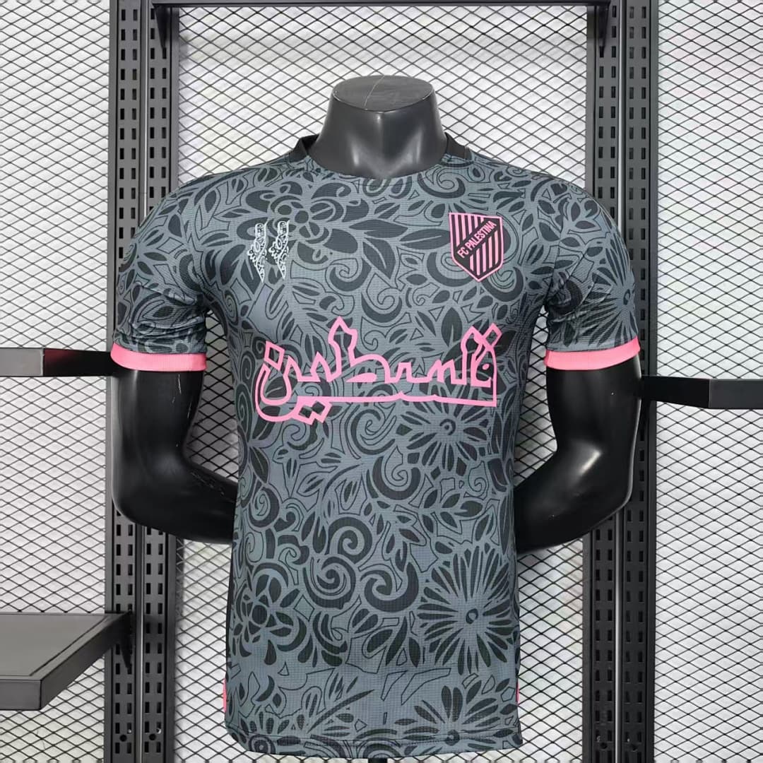 Palestine Black Retro Jersey — photo 1