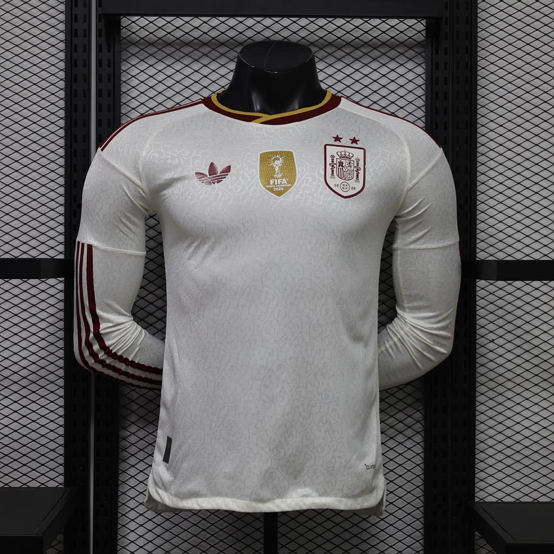 Spain Away Jersey World Cup Long Sleeve — photo 1