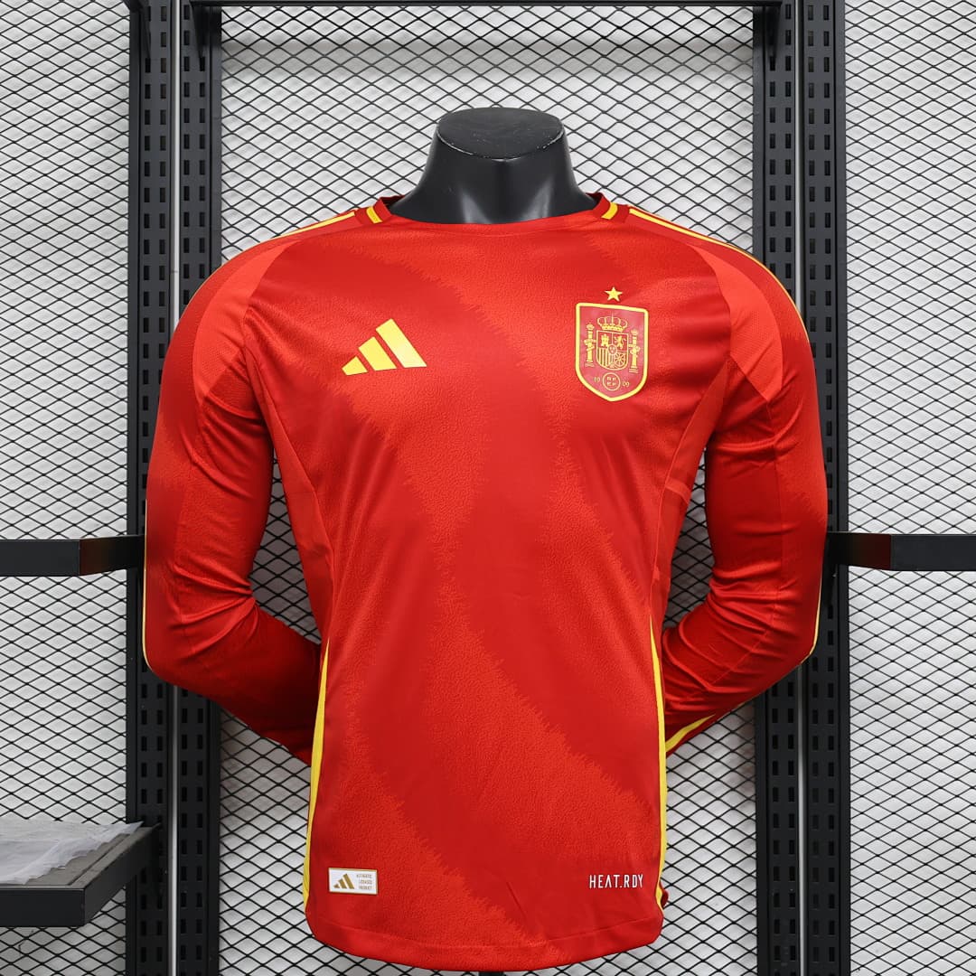 Spain Home Jersey Long Sleeve — photo 1