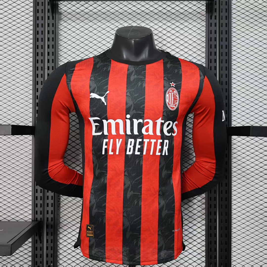 AC Milan Home Jersey 2025/26 Long Sleeve — photo 1