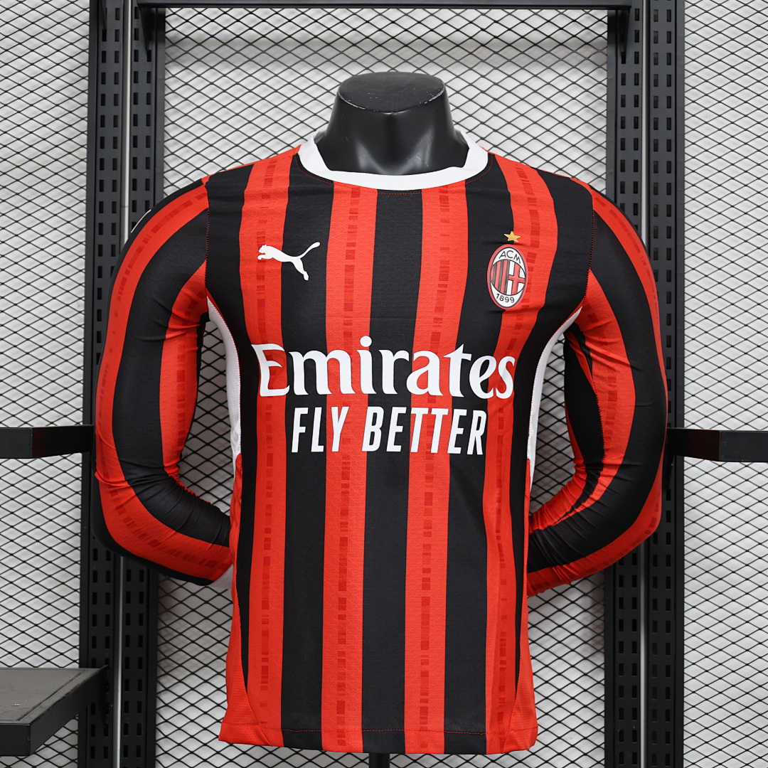 AC Milan Home Jersey Long Sleeve — photo 1