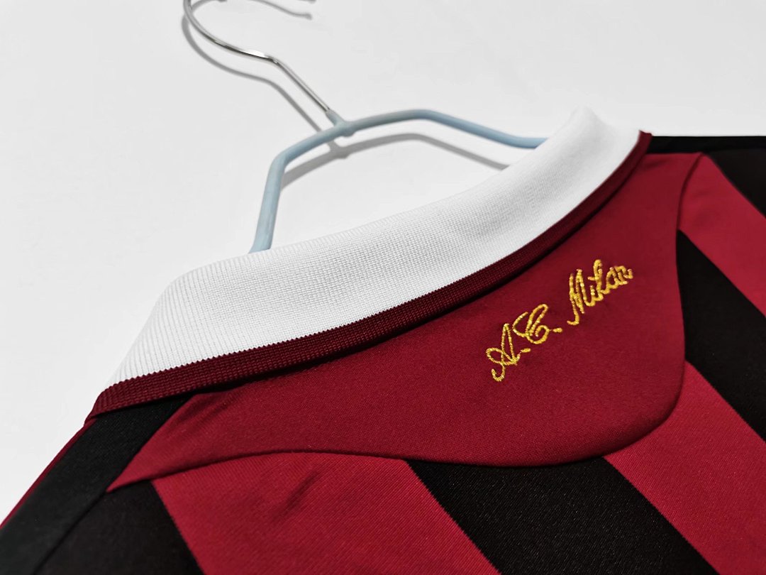 AC Milan Retro Shirt 2009/10 Home Long Sleeve — photo 2