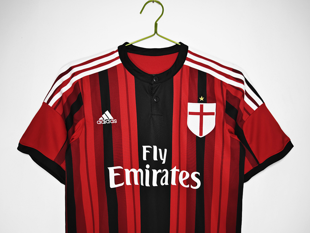 AC Milan Retro Shirt 2014/15 Home — photo 3
