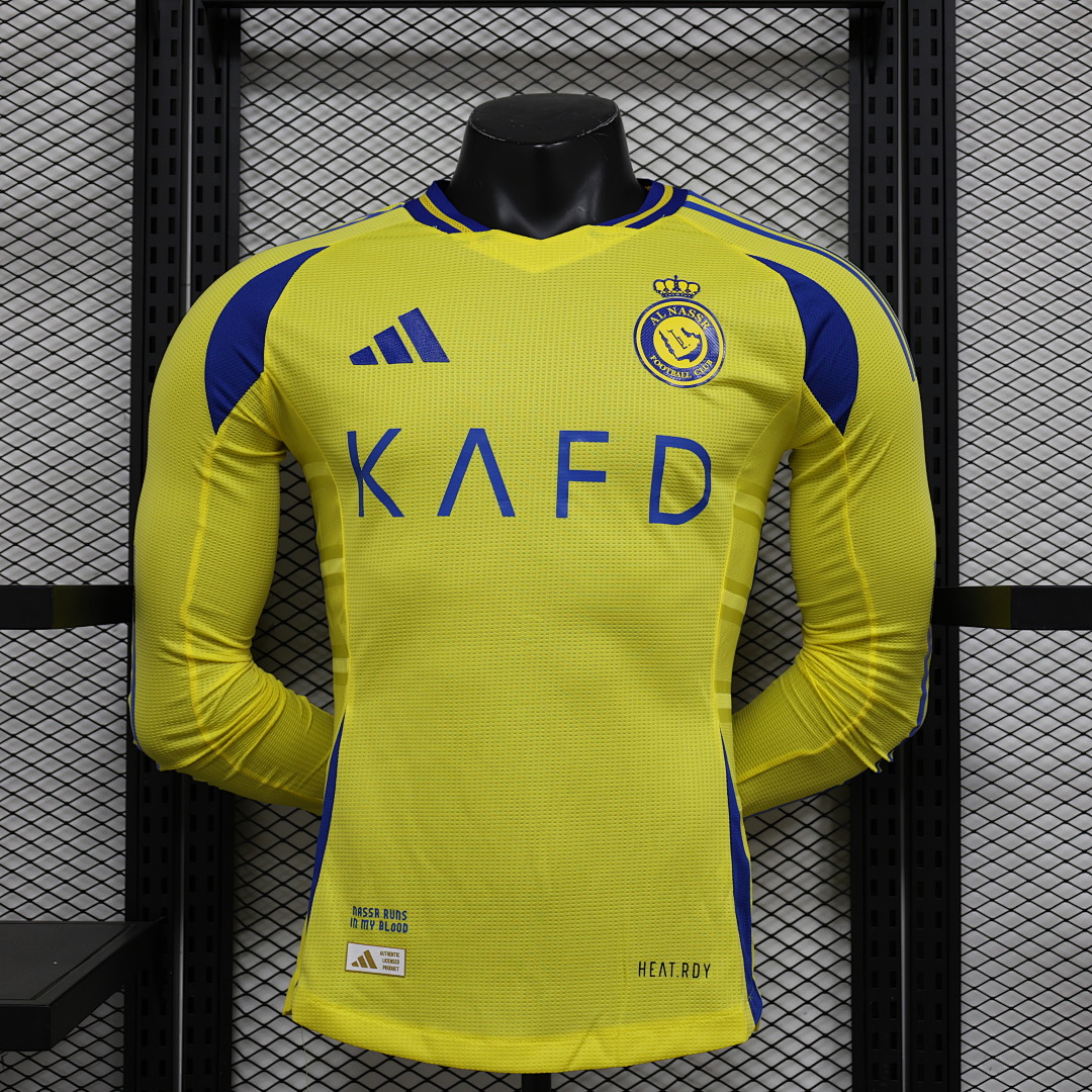 Al Nassr Home Jersey Long Sleeve — photo 1