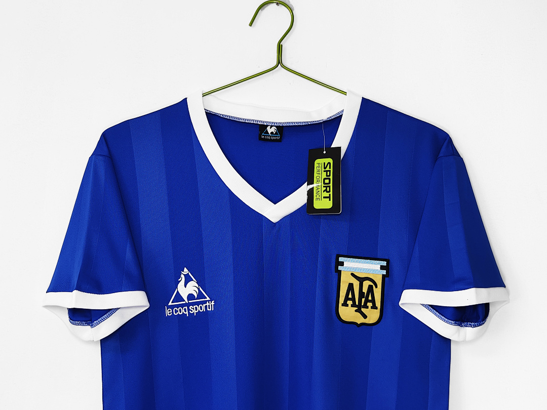 Argentina Retro Shirt 1986 Away — photo 3