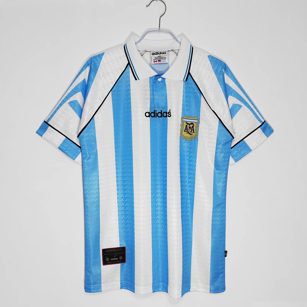 Argentina Retro Shirt 1996/97 Home — photo 1