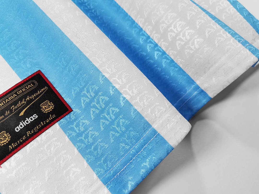 Argentina Retro Shirt 1996/97 Home — photo 3