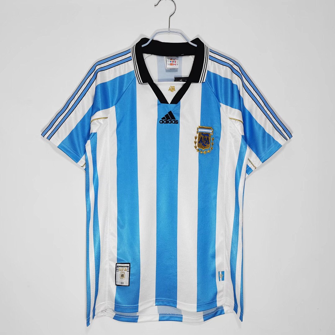 Argentina Retro Shirt 1998/99 Home — photo 1