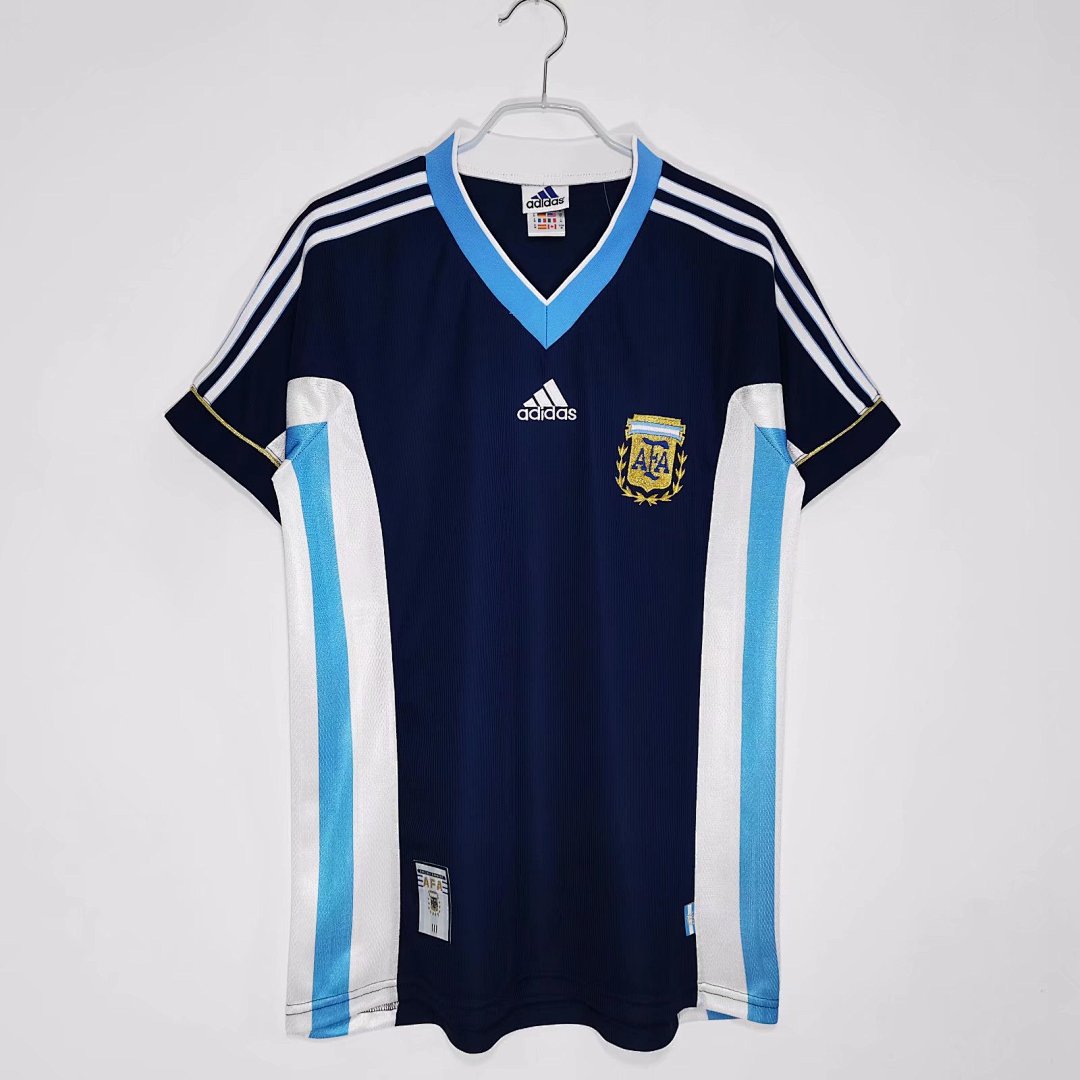 Argentina Retro Shirt 1998 Away — photo 1