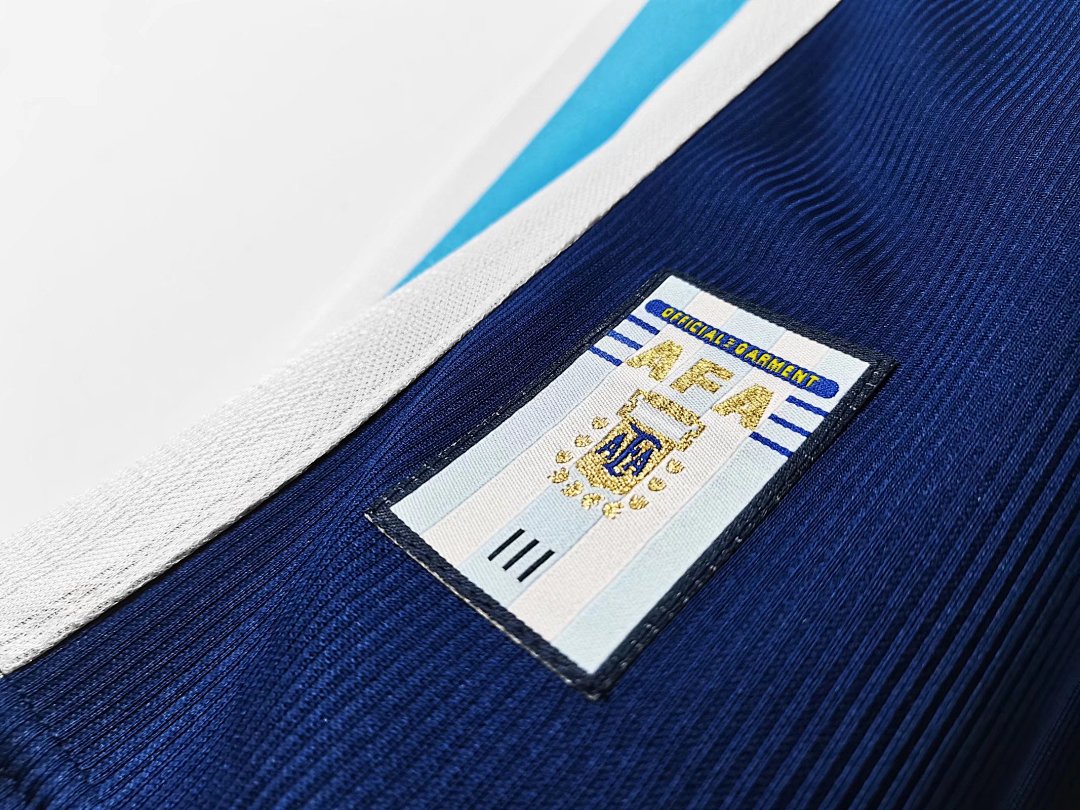 Argentina Retro Shirt 1998 Away — photo 4