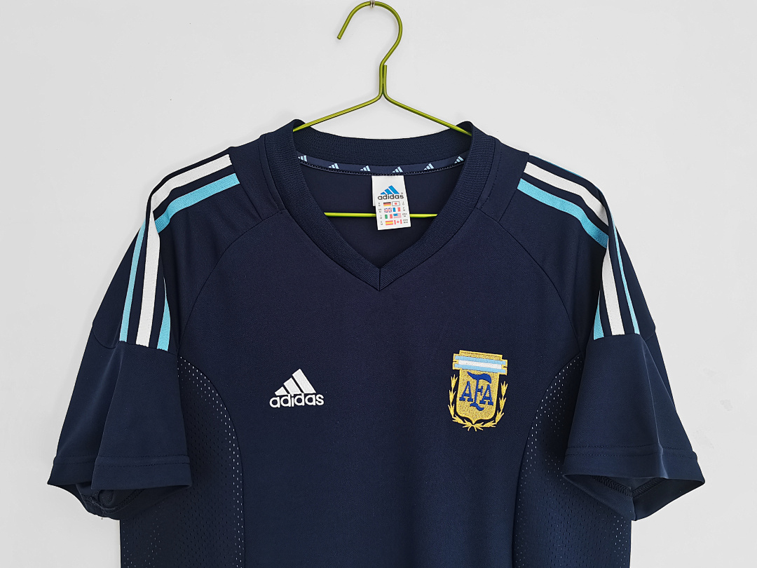 Argentina Retro Shirt 2002 Away — photo 3