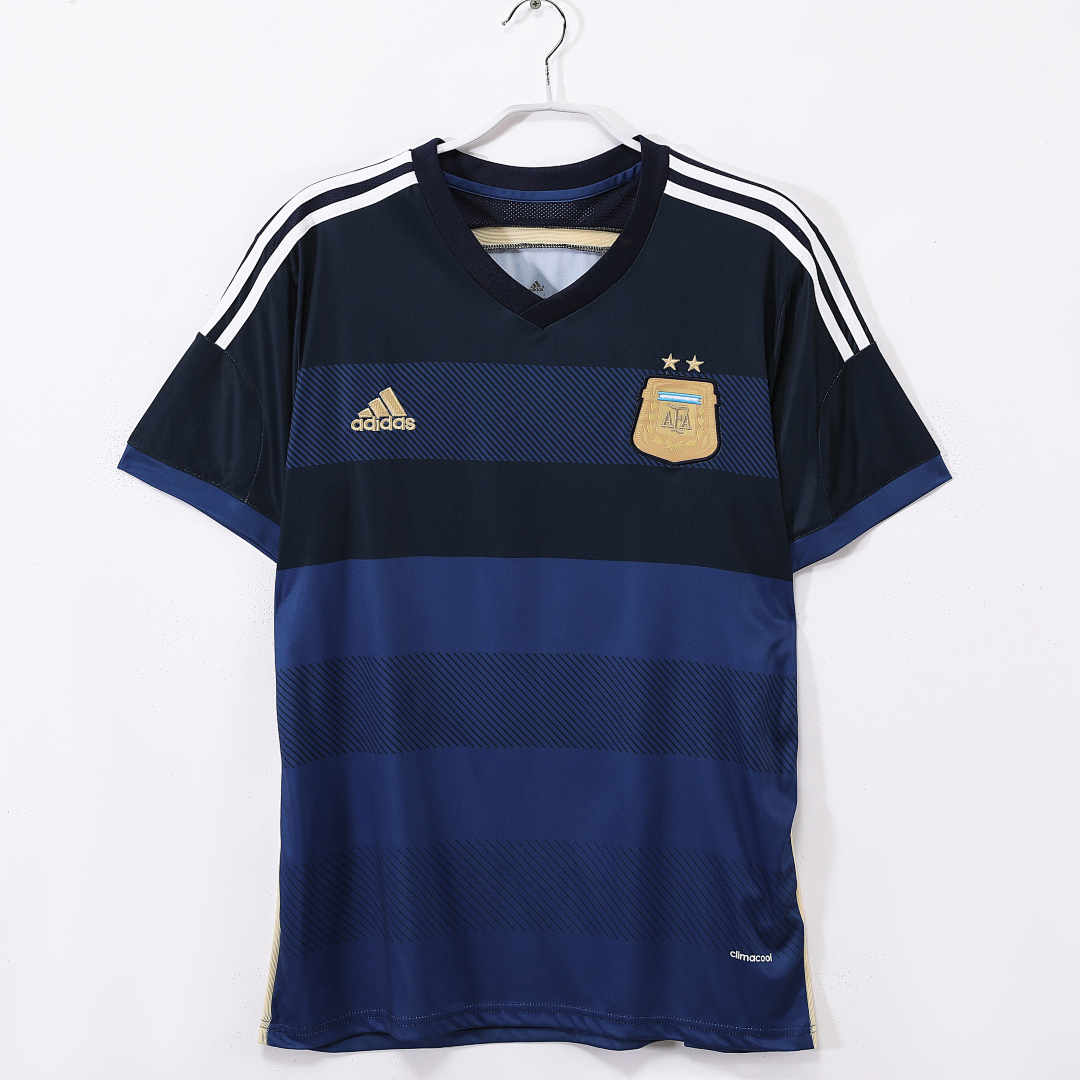 Argentina Retro Shirt 2014 Away — photo 1