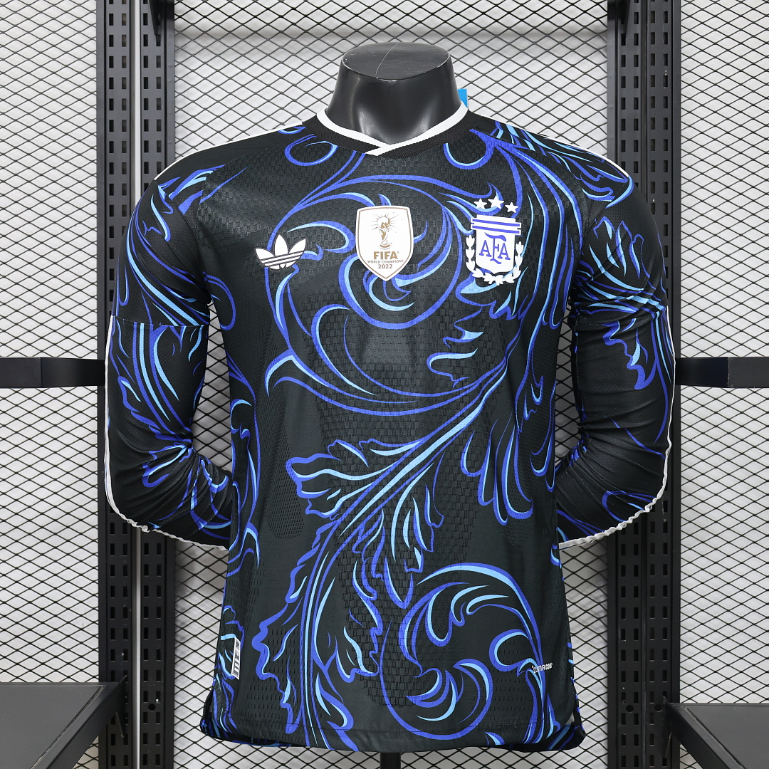 Argentina Away Jersey Long Sleeve World Cup — photo 1