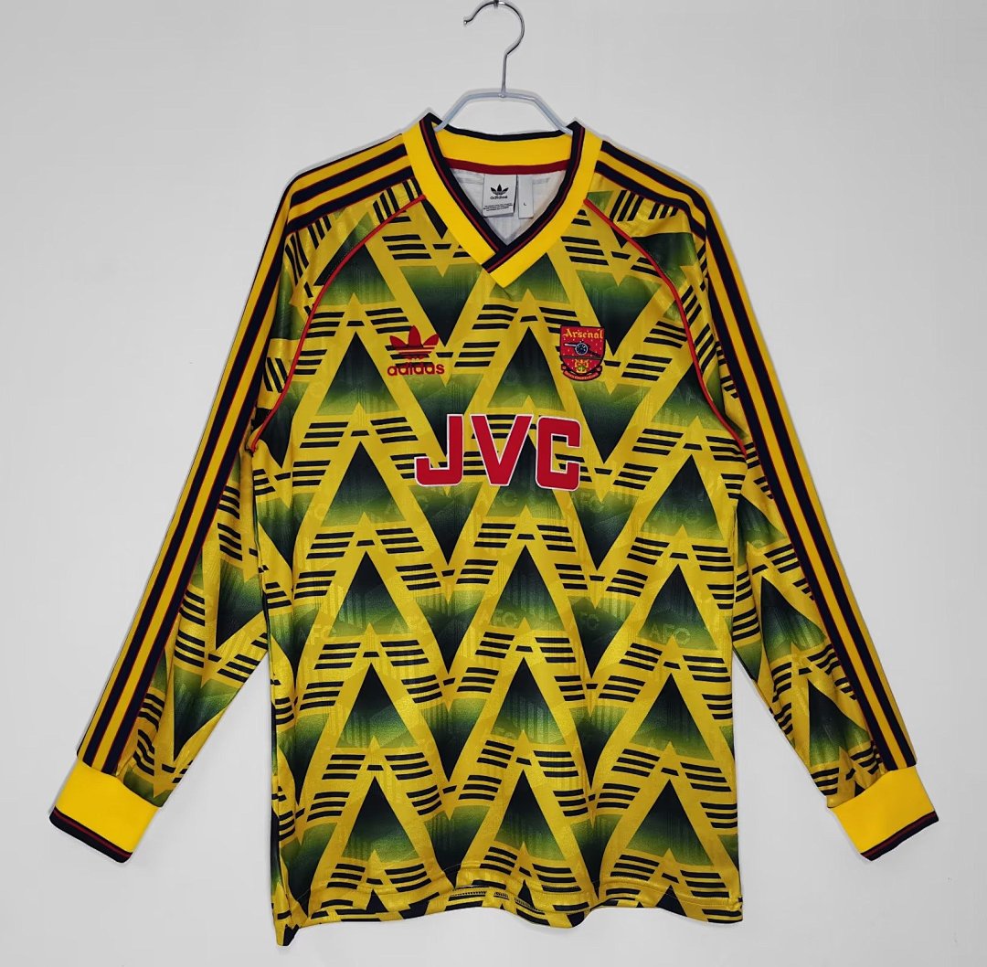 Arsenal Retro Shirt 1991/93 Away Long Sleeve — photo 1
